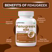 5 - Biotrex Fenugreek (1000 mg),  60 capsules 