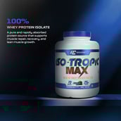 3 - Ronnie Coleman Iso-Tropic Max,  5 lb  German Chocolate Cake