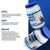 4 - RONNIE COLEMAN King Whey Protein,  2 lb  Chocolate Brownie