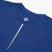 1 - MuscleBlaze Active Tee Half Sleeve,  Small  Teal Blue 