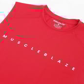 8 - MuscleBlaze Air Tech Compression MuscleTank,  Medium  Red 