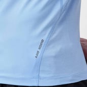 7 - MuscleBlaze Air Tech Compression MuscleTee Half Sleeve,  Small  Dusk Blue 