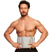 1 - Leeford Abs Wrap Sweat Belt For Gym, Universal Grey