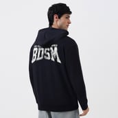 5 - MuscleBlaze Carnage Hoodie,  Medium  Black 