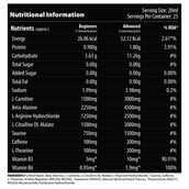 2 - QNT ISO Ripped, Carnipump Ripping Pre-workout 500ml Peach & Creatine Monohydrate Unflavoured 0.198 lb Combo, 4.4 lb Kesar Malai Kulfi