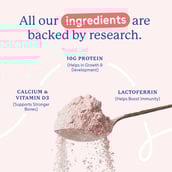 4 - Supermilk Gritzo Growth+ for Girl 7 to 9 years,  400 g  Strawberry