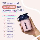 7 - Supermilk Gritzo Growth+ for Girl 10 to 12 years,  400 g  Strawberry