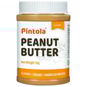 1 - Pintola Classic Peanut Butter,  1 kg  Creamy 
