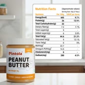 4 - Pintola Classic Peanut Butter,  1 kg  Crunchy 