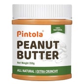 1 - Pintola All Natural Peanut Butter,  0.350 kg  Extra Crunchy 