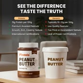 3 - Pintola Dark Chocolate Peanut Butter,  1 kg  Creamy 