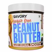 1 - Savory Sugar Free Peanut Butter,  900 g  Original Smooth 