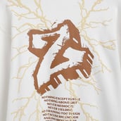 6 - MuscleBlaze Z Verse Oversized Solid Hoodie, White Medium