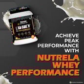8 - Nutrela Sports Patanjali 100% Whey Performance, 2.2 lb Malai Kulfi