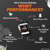 6 - Nutrela Sports Patanjali 100% Whey Performance,  2.2 lb  French Vanilla 