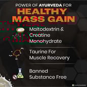 4 - Nutrela Sports Patanjali Mass Gainer,  2.2 lb  French Vanilla 