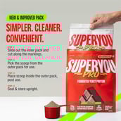7 - Superyou Pro Fermented Yeast Protein,  1.1 lb  Chocolate 