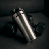 1 - MuscleBlaze Stainless Steel Shaker,  Silver  700 ml