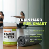 5 - Pintola Organic Peanut Butter, 0.350 kg Creamy