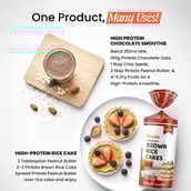 6 - Pintola High Protein Peanut Butter,  1 kg  Organic Jaggery Creamy 