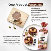 10 - Pintola High Protein Peanut Butter, 1 kg Dark Chocolate Creamy