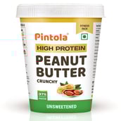 1 - Pintola High Protein Peanut Butter,  0.510 kg  Unsweetened Crunchy 