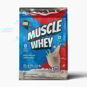 1 - Gibbon Nutrition Muscle Whey, 2.2 lb Latte
