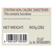 6 - Fuel One Whey Protein Powder,  2 lb  Rich Chocolate