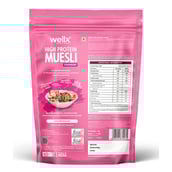 3 - WellX High Protein Muesli,  1 kg  Strawberry 