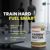 4 - Pintola All Natural Cashew Butter, Natural 0.350 kg