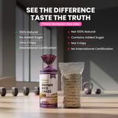 3 - Pintola Wholegrain Brown Rice Cakes,  Multigrain Salted  130 g 