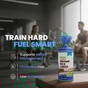 5 - Pintola Wholegrain Brown Rice Cakes,  Lightly Salted (Pack of 2)  130 g 