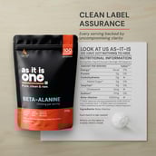 3 - AS-IT-IS Nutrition Beta Alanine, Unflavoured 0.55 lb