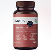 1 - Miduty TestoUP 5X,  60 capsules 