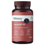 Miduty TestoUP 5X, 60 capsules