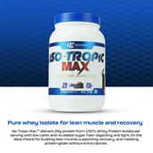 3 - Ronnie Coleman Iso-Tropic Max, 2 lb German Chocolate Cake