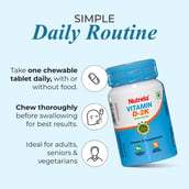 9 - Nutrela Patanjali Vit D-2K,  60 chewable tablet(s)  Vanilla 
