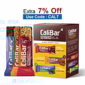 Calibar Protein Bar 10g Protein, 6 bar(s) 6-Bar Variety Pack (Assorted)