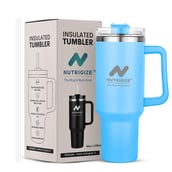 GHC Nutrigize Stainless Steel Tumbler Hot and Cold with Handle,  Sky Blue  1.2 L 