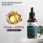 3 - Miduty Coco D3 with MCT Oil,  50 ml  Unflavoured 