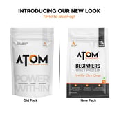 2 - AS-IT-IS Nutrition ATOM Beginners Whey Protein, 2.2 lb French Vanilla