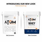 2 - AS-IT-IS Nutrition ATOM Whey Protein with Enzymes, 8.8 lb Mango Fusion