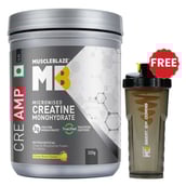 MuscleBlaze Creatine Monohydrate CreAMP,  Citrus Blast  0.71 lb 