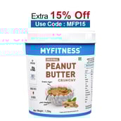 Myfitness by brnd.me Original Peanut Butter,  1.25 kg  Crunchy 
