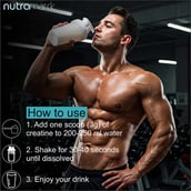 3 - NutraMarck Micronized Creatine Monohydrate, Unflavoured 0.55 lb
