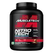 1 - MuscleTech NitroTech Whey Protein,  3.8 lb  Milk Chocolate 