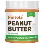 1 - Pintola All Natural Peanut Butter,  0.350 kg  Crunchy 