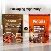 2 - Pintola High Protein Oats,  400 g  Dark Chocolate 