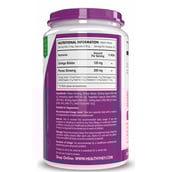 2 - HealthyHey Nutrition Ginseng with Ginkgo Extract,  90 capsules 