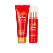 Dabur Uveda Moisturising Face Wash + 2 in 1 Moisturiser,  1 Piece(s)/Pack  All Skin Types 